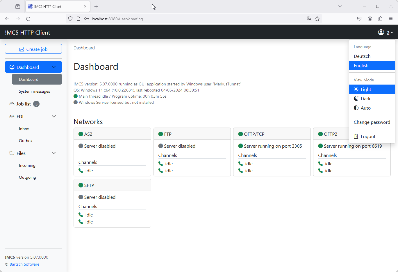 HttpClient_Dashboard
